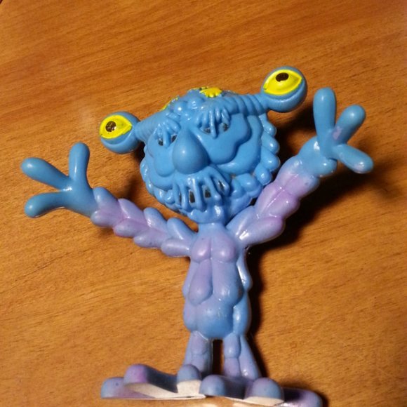 Rare Vintage Rubber Bendy Space Monster Hong Kong 1983 Marty Toys - Picture 2 of 4